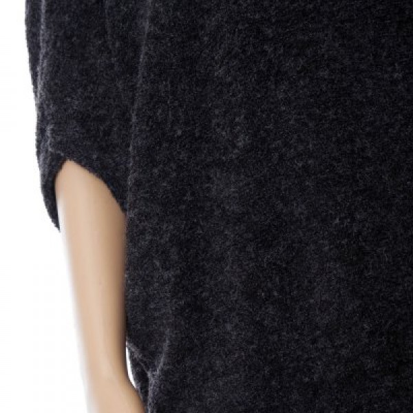 Loose-Fitting Batwing Sleeve Sweater 